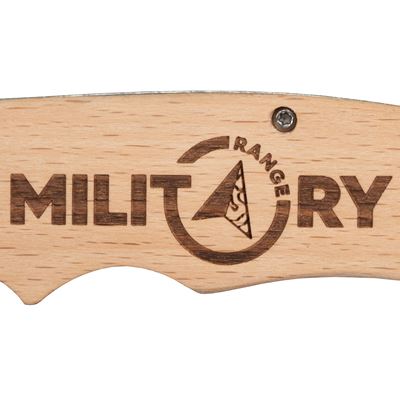 Nůž zavírací MILITARY RANGE dřevěná rukojeť