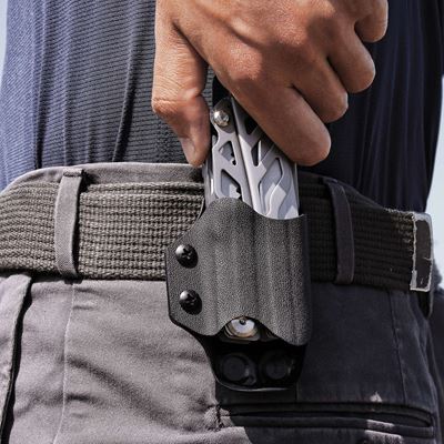 Pouzdro na kleště FLAGSHIP kydex ČERNÉ