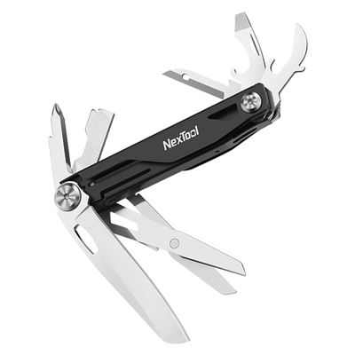 Nůž kapesní EDC multifunkční ČERNÝ