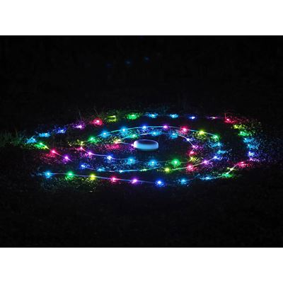 Svítilna MILKY WAY RGB kempingová s LED řetězem