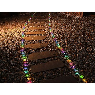 Svítilna MILKY WAY RGB kempingová s LED řetězem
