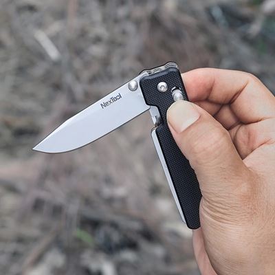 Nůž kapesní KNIGHT K30 multifunkční ČERNÝ NexTool NE20413 6