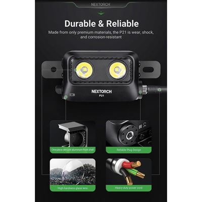 Štítové světlo P21 3000 lumenů