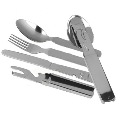 Příbor BW typ KFS skládací 4ks NEREZ Helikon-Tex® NZ-BSW-SS-15 6