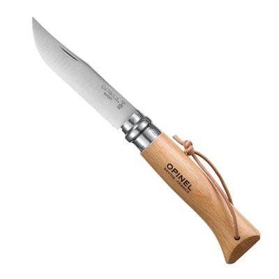 Nůž OPINEL VRI INOX No.07 BUK s poutkem