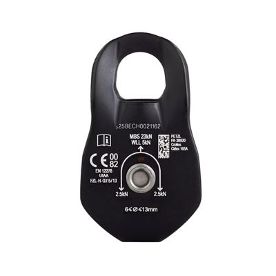 Kladka FIXE víceúčelová ČERNÁ PETZL P006AA01 2