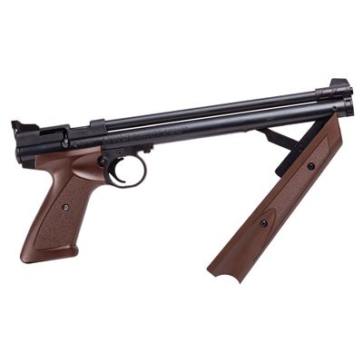 Vzduchovka Crosman 1377 AMERICAN CLASSIC 4,5mm HNĚDÁ