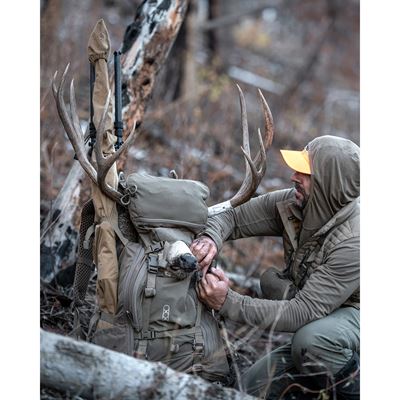Víko přídavné PACK LID MILITARY GREEN EBERLESTOCK PLMJ 8