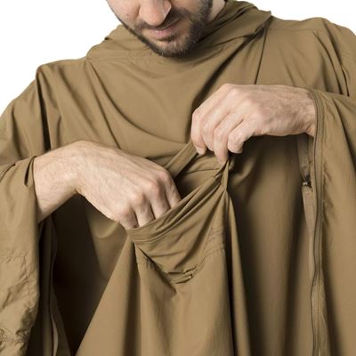Pončo SWAGMAN SCARF COYOTE