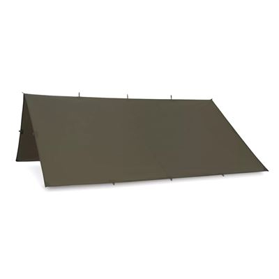 Plachta bivakovací SUPERTARP® odolná vůči jiskrám malá TAIGA GREEN