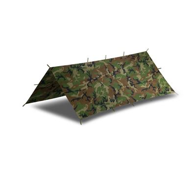 Plachta bivakovací SUPERTARP® malá US WOODLAND