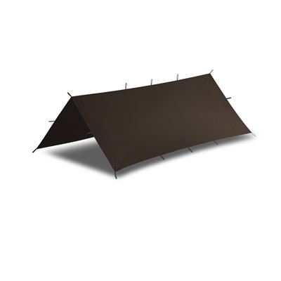 Plachta bivakovací SUPERTARP® malá EARTH BROWN