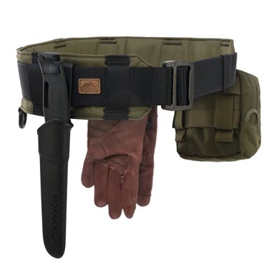 Opasek FORESTER BUSHCRAFT OLIVE GREEN/ČERNÝ