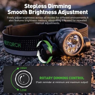 Svítilna čelová HISTAR dobíjecí NEXTORCH PS520378 7