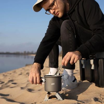 Hrnec dvojdílný 1000 & 475 ml tvrdě eloxovaný hliník ESBIT® PT1000HA 7