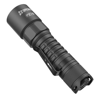 Svítilna PZ16 ZOOM dobíjecí, 2400 lumenů, 726 metrů, IP65 ČERNÁ SPERAS PZ16-SP 6