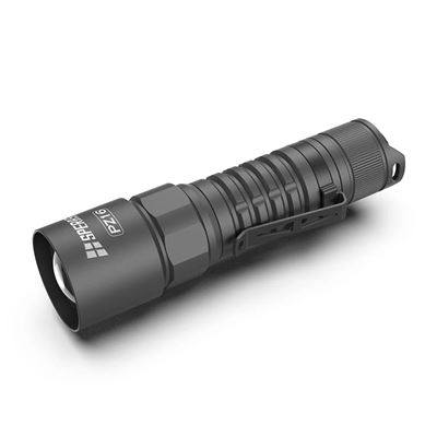 Svítilna PZ16 ZOOM dobíjecí, 2400 lumenů, 726 metrů, IP65 ČERNÁ SPERAS PZ16-SP 3