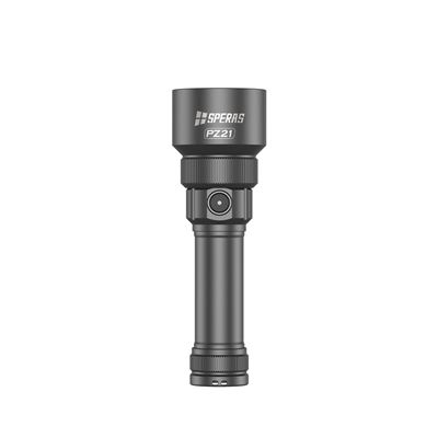 Svítilna PZ21 ZOOM dobíjecí, 2700 lumenů, 900 metrů ČERNÁ SPERAS PZ21-SP 14