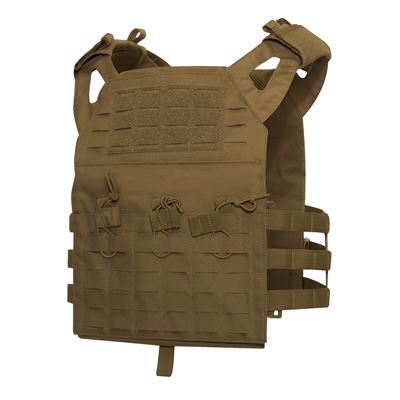 Vesta LASER CUT MOLLE nosič plátů lehká COYOTE BROWN