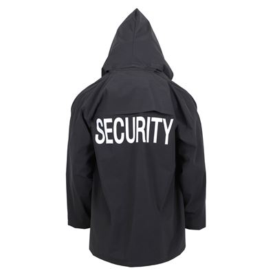 Bunda do deště SECURITY ČERNÁ