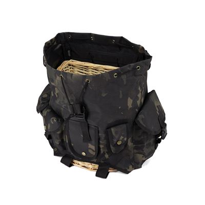 Batoh NŮŠE na houby s proutěnou vložkou BTP BLACK Military Goods RD25Z 2