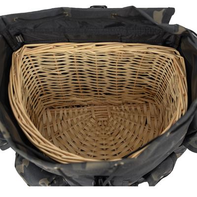Batoh NŮŠE na houby s proutěnou vložkou BTP BLACK Military Goods RD25Z 5