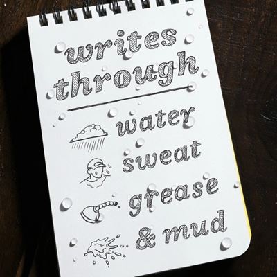 Pero kuličkové BOLT-ACTION ŠEDÉ RITE IN THE RAIN RR-G16 5