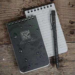 Blok voděodolný TOP-SPIRAL 3x5" notebook malý Night Hawk Camo