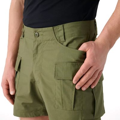 Kraťasy CARGO rip-stop stretch OLIVE GREEN Helikon-Tex® SP-CRO-SP-02 8