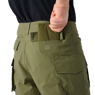 Kraťasy CARGO rip-stop stretch OLIVE GREEN Helikon-Tex® SP-CRO-SP-02 4