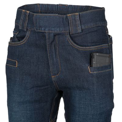 Kalhoty SLIM riflové GREYMAN JEANS® DENIM MID DARK BLUE