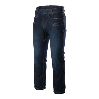 Kalhoty SLIM riflové GREYMAN JEANS® DENIM MID DARK BLUE