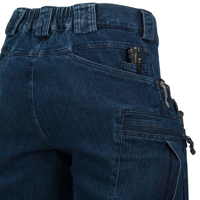 Kraťasy UTS URBAN TACTICAL 11" rip-stop riflové DENIM MODRÉ