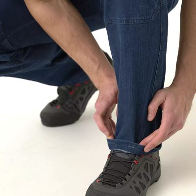 Kalhoty UTP® URBAN TACTICAL riflové DENIM STRETCH MODRÉ