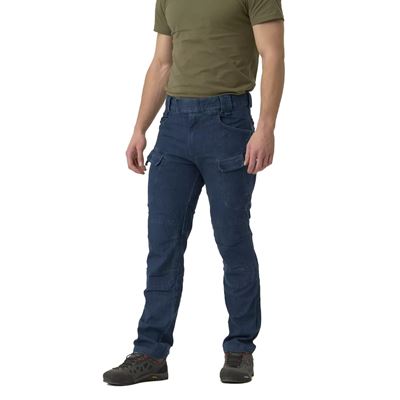 Kalhoty UTP® URBAN TACTICAL riflové DENIM STRETCH MODRÉ