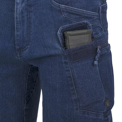 Kalhoty UTP® URBAN TACTICAL riflové DENIM STRETCH MODRÉ