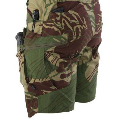 Kraťasy UTS URBAN TACTICAL® krátké 8,5" rip-stop RHODESIAN CAMO