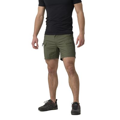 Kraťasy URBAN TACTICAL® 6" rip-stop stretch OLIVE GREEN