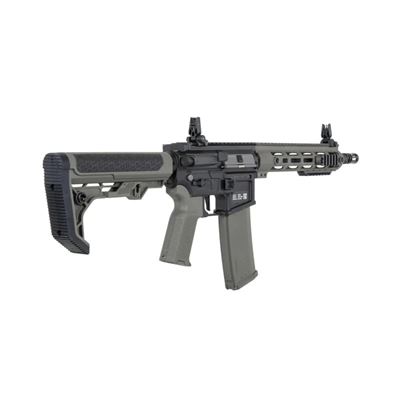 Puška airsoft AEG M4 CARBINE RL M-LOK (SA-F05) ČERNÁ/ZELENÁ