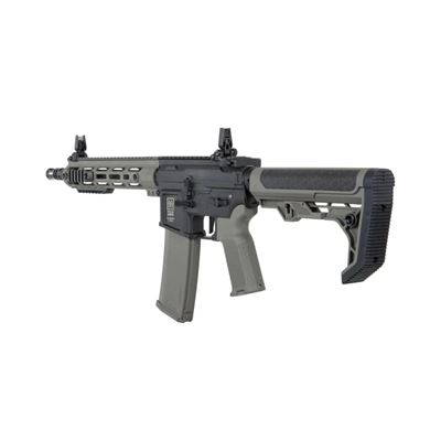 Puška airsoft AEG M4 CARBINE RL M-LOK (SA-F05) ČERNÁ/ZELENÁ