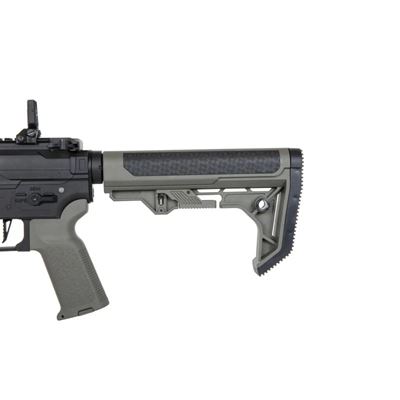 Puška airsoft AEG M4 CARBINE RL M-LOK (SA-F05) ČERNÁ/ZELENÁ