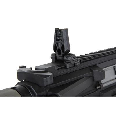 Puška airsoft AEG M4 CARBINE RL M-LOK (SA-F05) ČERNÁ/ZELENÁ