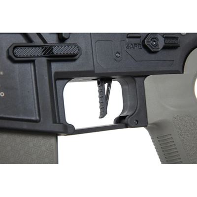 Puška airsoft AEG M4 CARBINE RL M-LOK (SA-F05) ČERNÁ/ZELENÁ