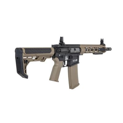 Puška airsoft AEG M4 CARBINE RL M-LOK (SA-F05) ČERNÁ/PÍSKOVÁ