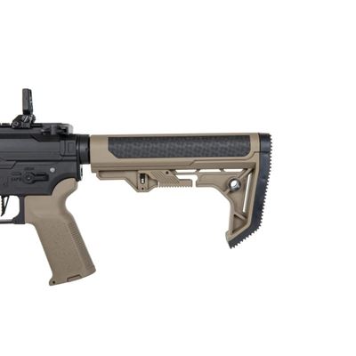 Puška airsoft AEG M4 CARBINE RL M-LOK (SA-F05) ČERNÁ/PÍSKOVÁ