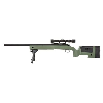 Puška airsoft SA M40A3 High Velocity (SA-S02 CORE™) ZELENÁ  SPARMS283-OD 2