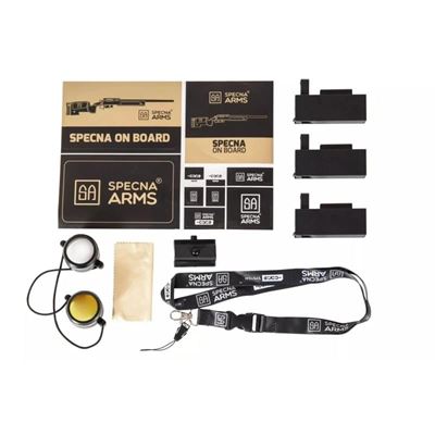Puška airsoft SA M40A3 High Velocity (SA-S02 CORE™) ZELENÁ  SPARMS283-OD 12