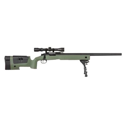 Puška airsoft SA M40A3 High Velocity (SA-S02 CORE™) ZELENÁ  SPARMS283-OD 4
