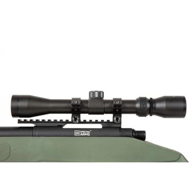 Puška airsoft SA M40A3 High Velocity (SA-S02 CORE™) ZELENÁ  SPARMS283-OD 7