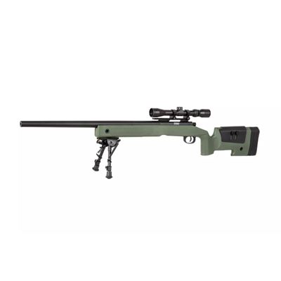 Puška airsoft SA M40A3 High Velocity (SA-S02 CORE™) ZELENÁ